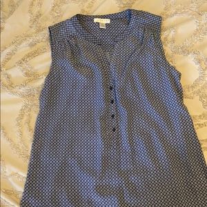 Dressy v-neck tank top